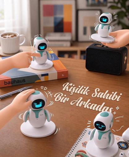 Duygusal Tepkiler Veren İnteraktif Mini Robot